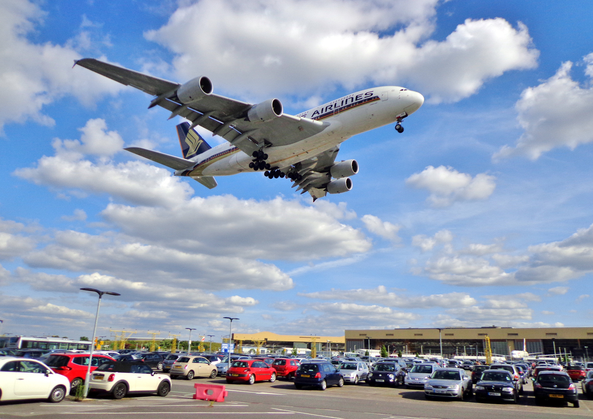 A Singapore Airlines Airbus A380